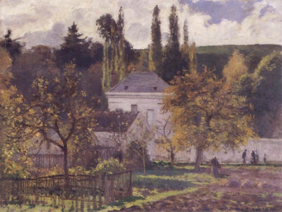 Camille Pissarro Villa at L-Hermitage,Pontoise